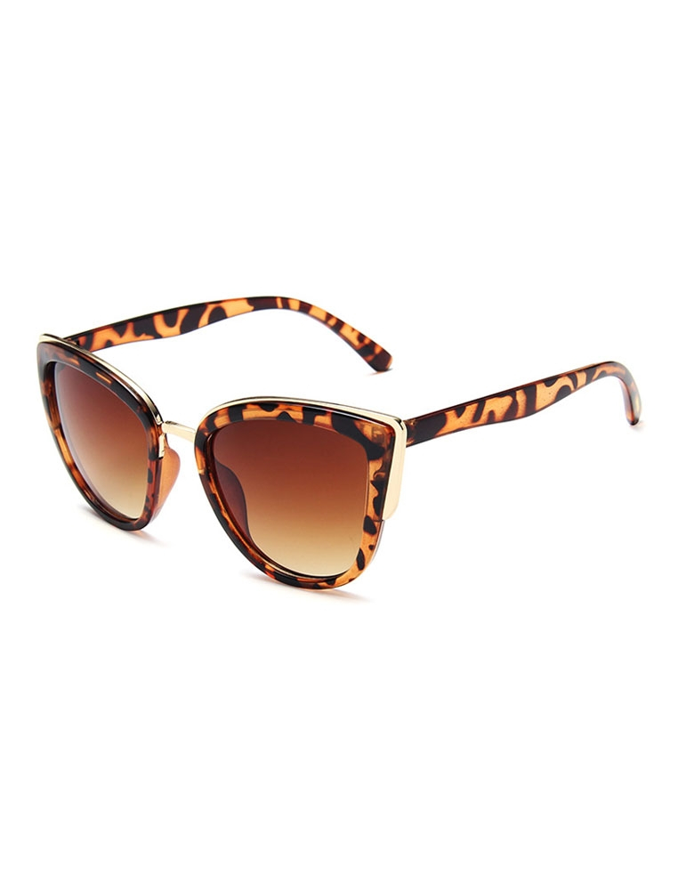 Fashion lunettes de soleil femme forme papillon